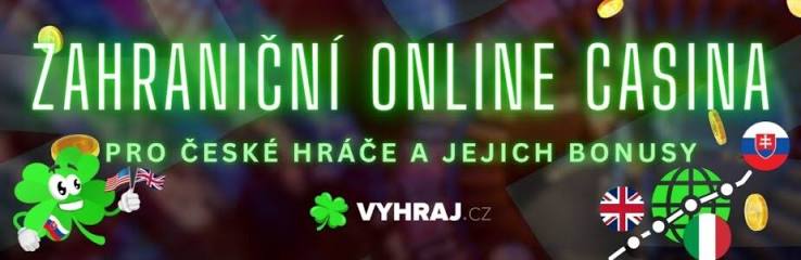 Nejlepší zahraniční casina pro hráče z Česka